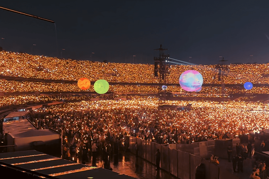 Coldplay 2023 - estádio do Morumbi, São Paulo, SP.
